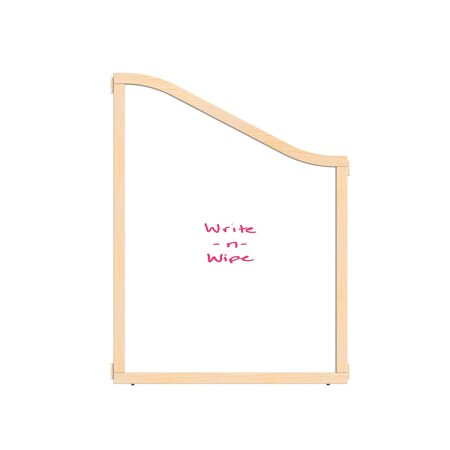 Jonti-Craft KYDZ Suite Cascade Panel, A to S-height, 36 in. Wide, Write-n-Wipe 1521JCSWW